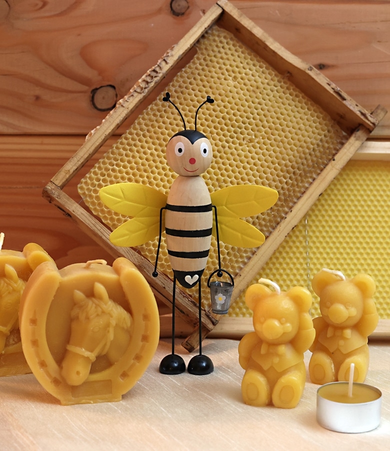 Bienenwachskerzen handgemacht