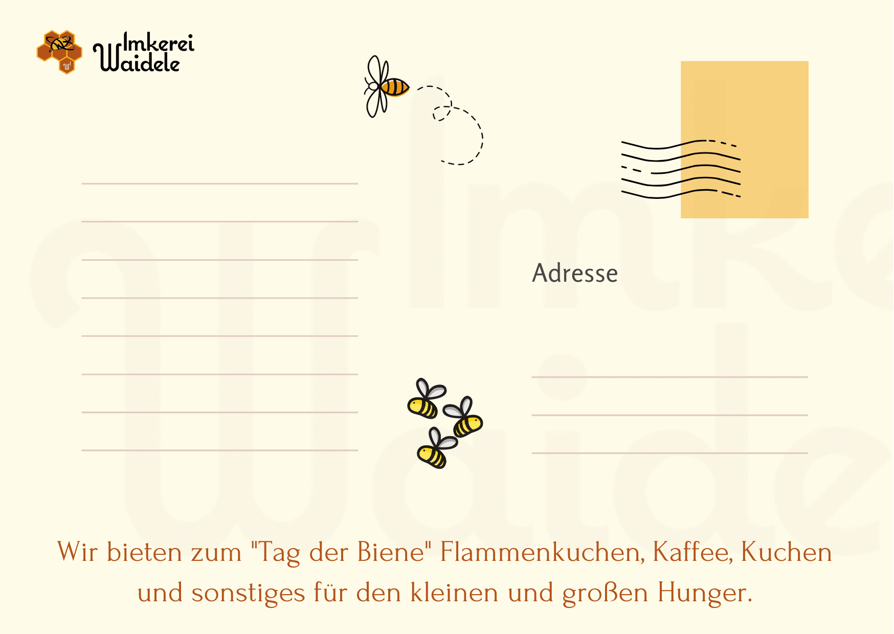 Tag der Biene