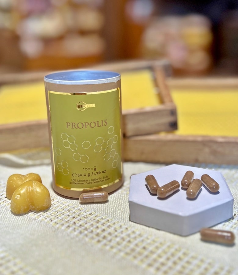 Propolis Kapseln Imkerei Waidele Propolis Kapseln Imkerei Waidele